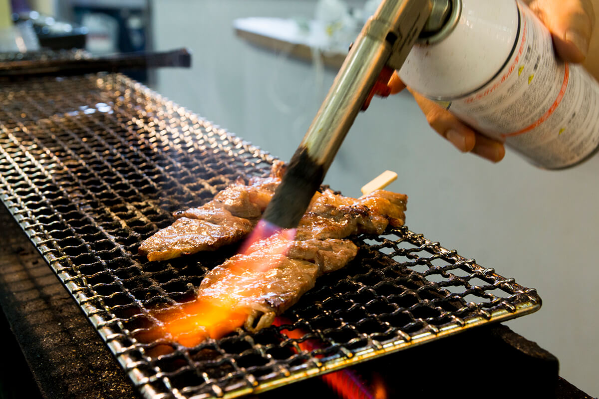 松阪牛炙り焼き